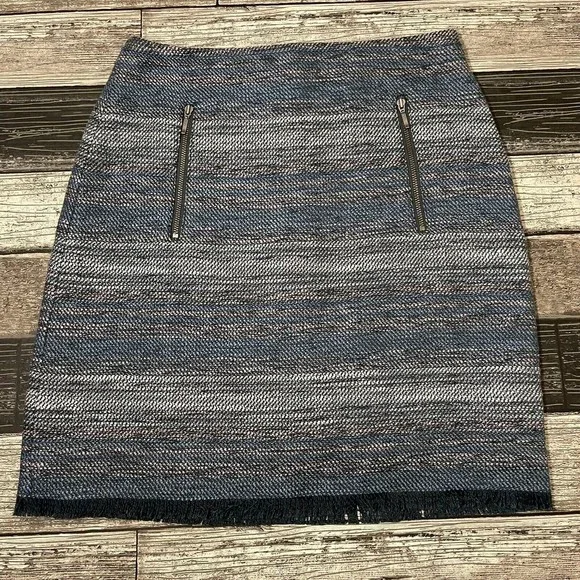 Jupe Taille 12 Ann Taylor LOFT à Carreaux - Style Crayon/droit, Occasion En Très Bon état